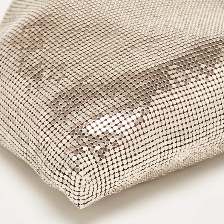 Pre Owned Paco Rabanne Gold Chainmail Clutch Bag