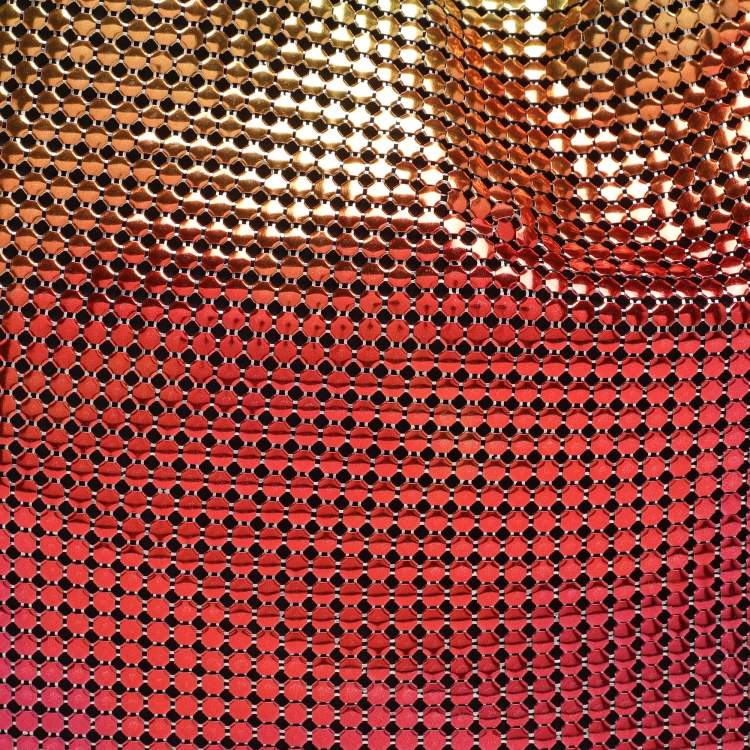 Pre Owned Paco Rabanne Multicolor Metallic Mesh Shoulder Bag