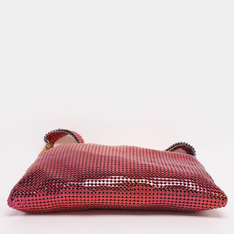 Pre Owned Paco Rabanne Multicolor Metallic Mesh Shoulder Bag