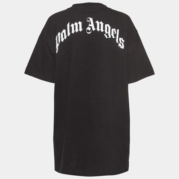 Pre Owned Palm Angels Black Pa Bear Cotton Classic T-Shirt XL
