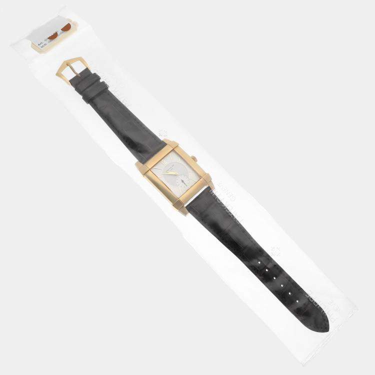 Pre Owned Patek Philippe Gondolo 5111J-001 Manual White 18K Yellow Gold Women's Wristwatch 32 mm