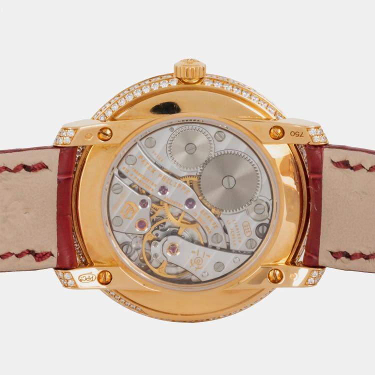 Pre Owned Pre-Owned Patek Philippe Complications Moonphase 4968/400R-001 33 mm