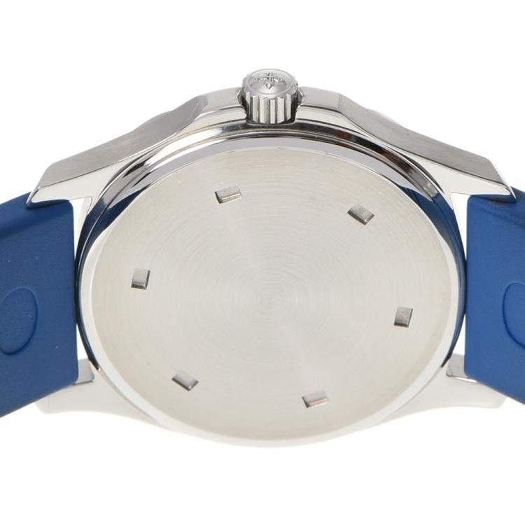 Pre Owned Patek Philippe Blue Stainless Steel Aquanaut 4960A-001 Quartz Women's Wristwatch 28 mm