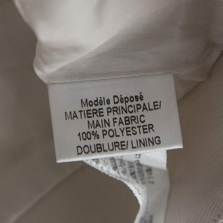 Pre Owned Paule Ka Cream Ottoman Open Front Bolero L