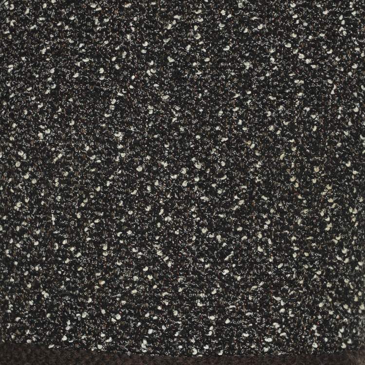 Pre Owned Paule Ka Black/White Tweed Dress S