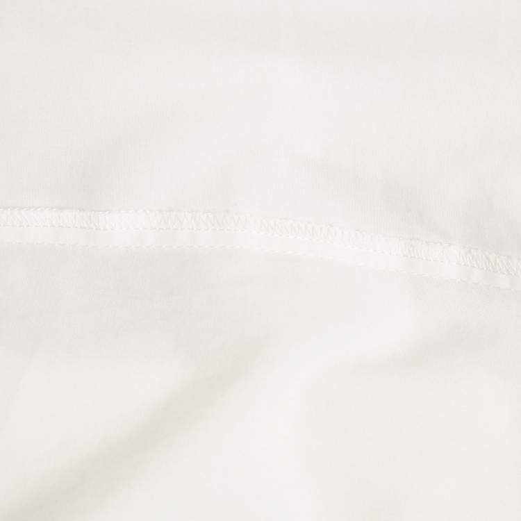 Pre Owned Paule Ka White Cotton Long Sleeve Shirt S