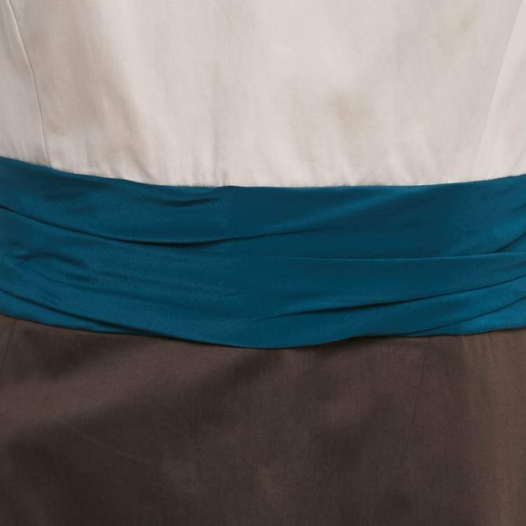 Pre Owned Paule Ka Multicolor Cotton Short Dress M