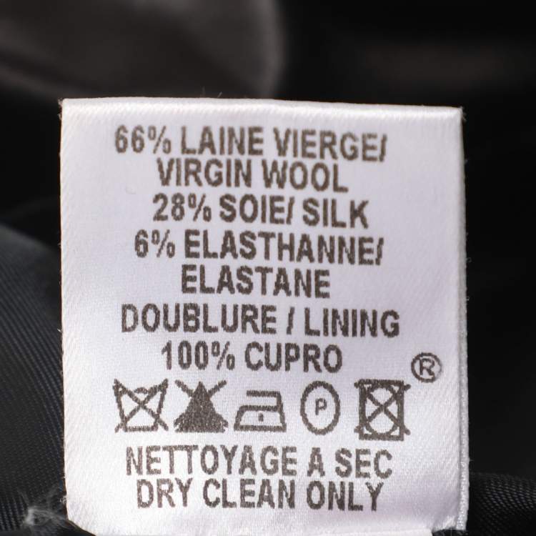 Pre Owned Paule Ka Grey Tweed Flared Mini Skirt S