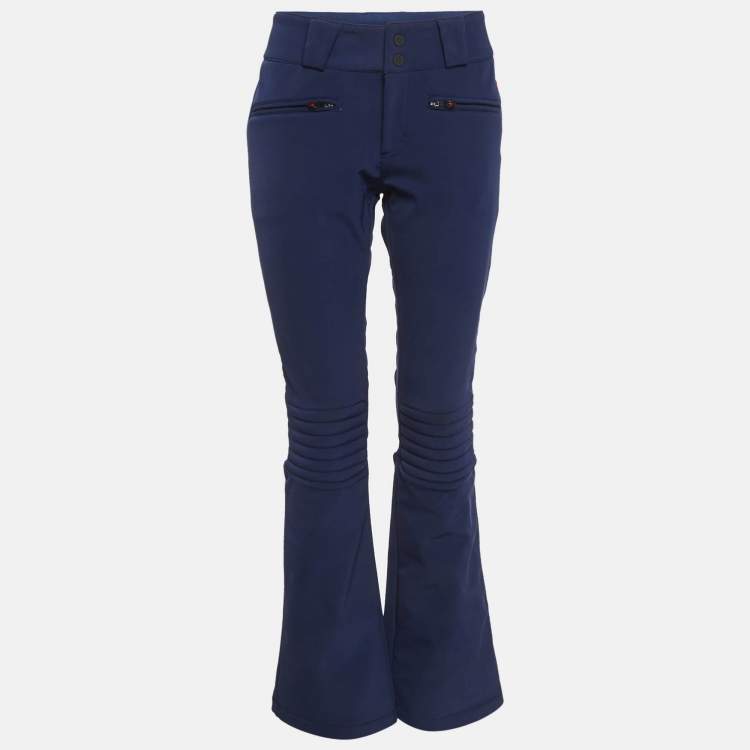 Pre Owned Perfect Moment Blue Nylon Ski Pants M