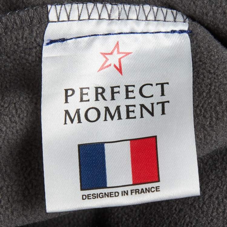 Pre Owned Perfect Moment Blue Nylon Ski Pants M