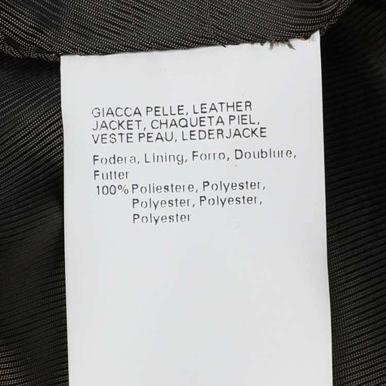 مملوكة مسبقًا N.O.W by Persona Moss Green Suede Single Breasted Jacket XL