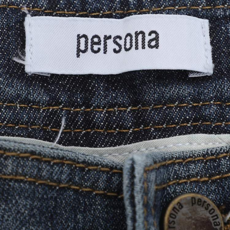 Pre Owned Persona Blue Denim Jeans XL