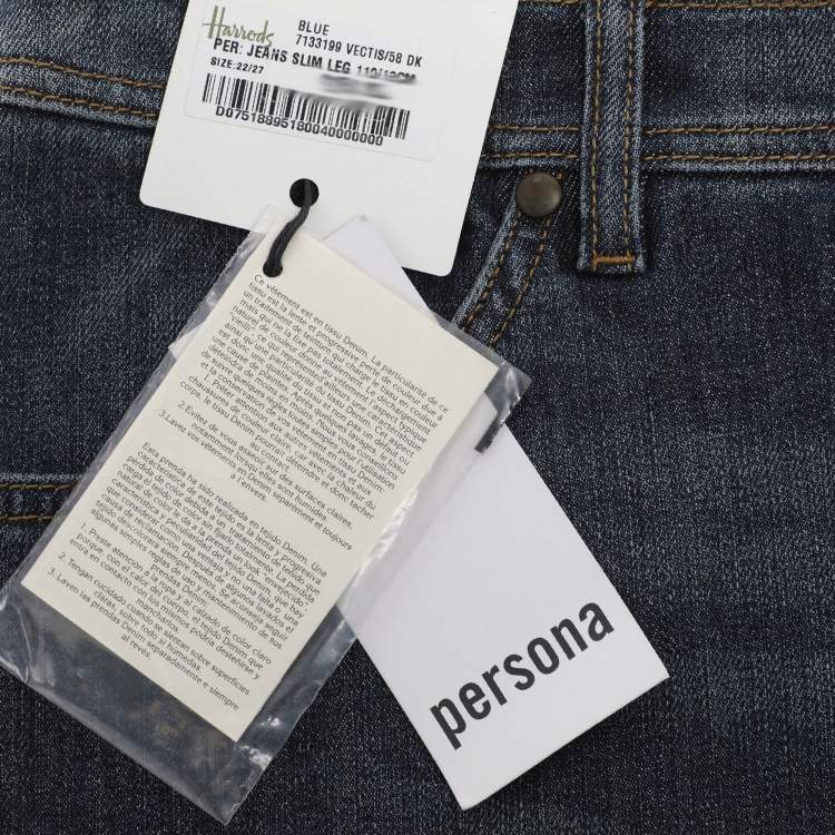 Pre Owned Persona Blue Denim Jeans XL