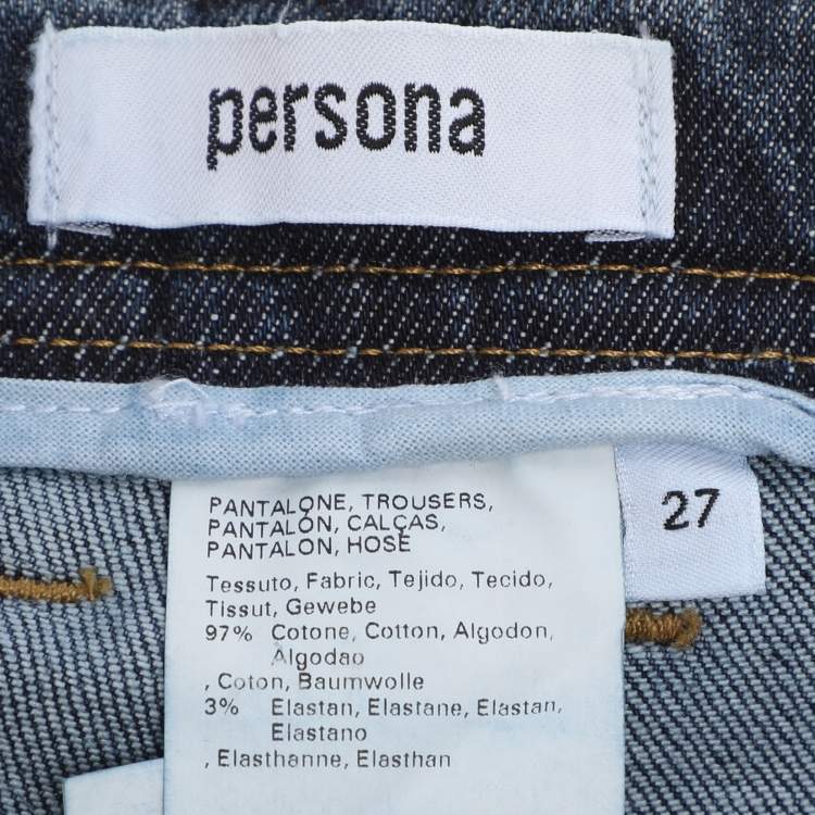 Pre Owned Persona Blue Denim Jeans XL