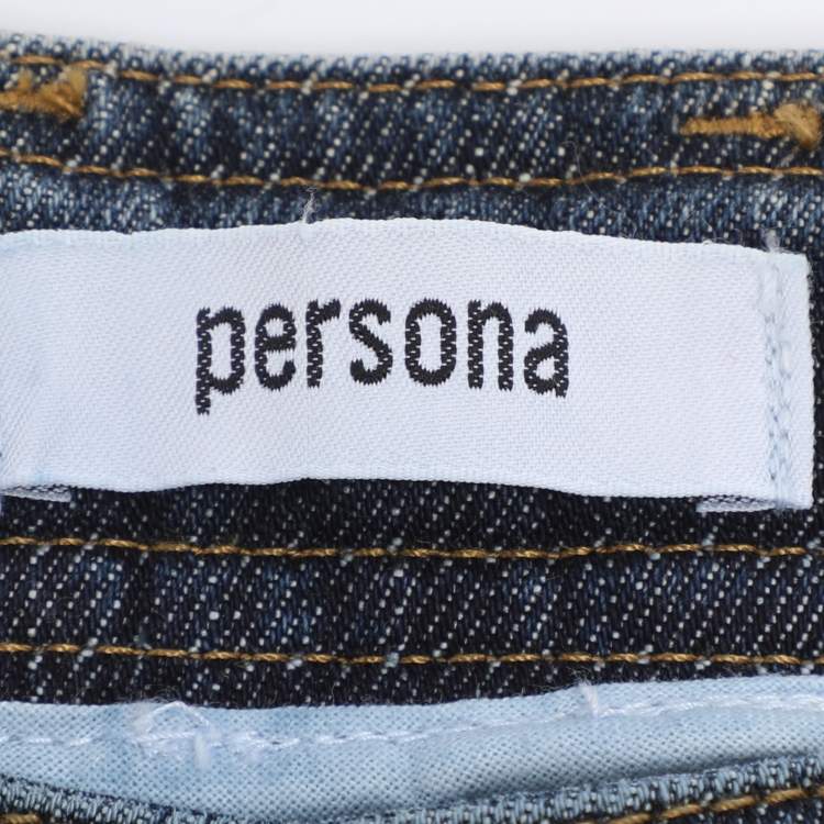 Pre Owned Persona Blue Denim Jeans XL