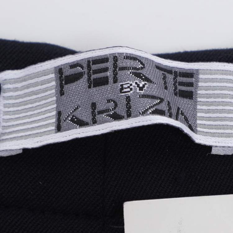 Pre Owned Perte by Krizia Navy Blue Jersey Trousers XL