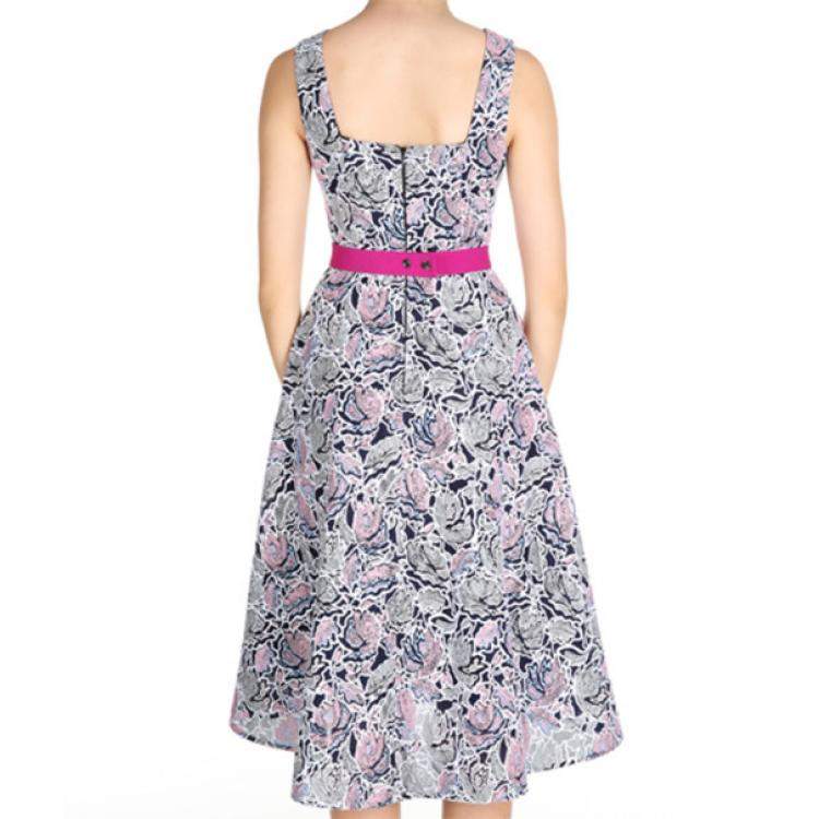 Pre Owned Peter Pilotto Axis Midi Dress M
