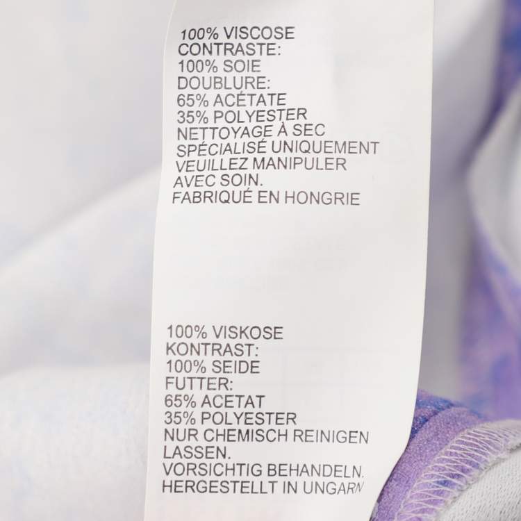 Pre Owned Peter Pilotto Mulitcolor Printed Crepe Sleeveless Belted Midi Dress M