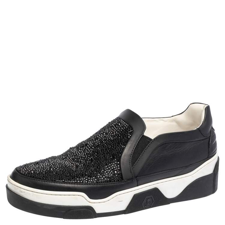 philipp plein crystal sneakers