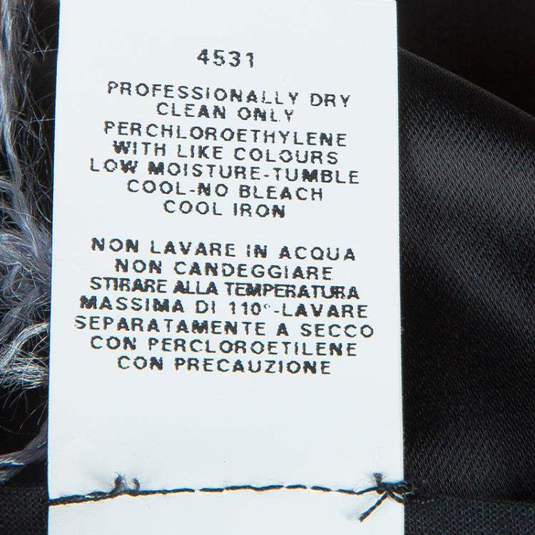 Pre Owned Philosophy Di Alberta Ferretti Black Satin Trousers S