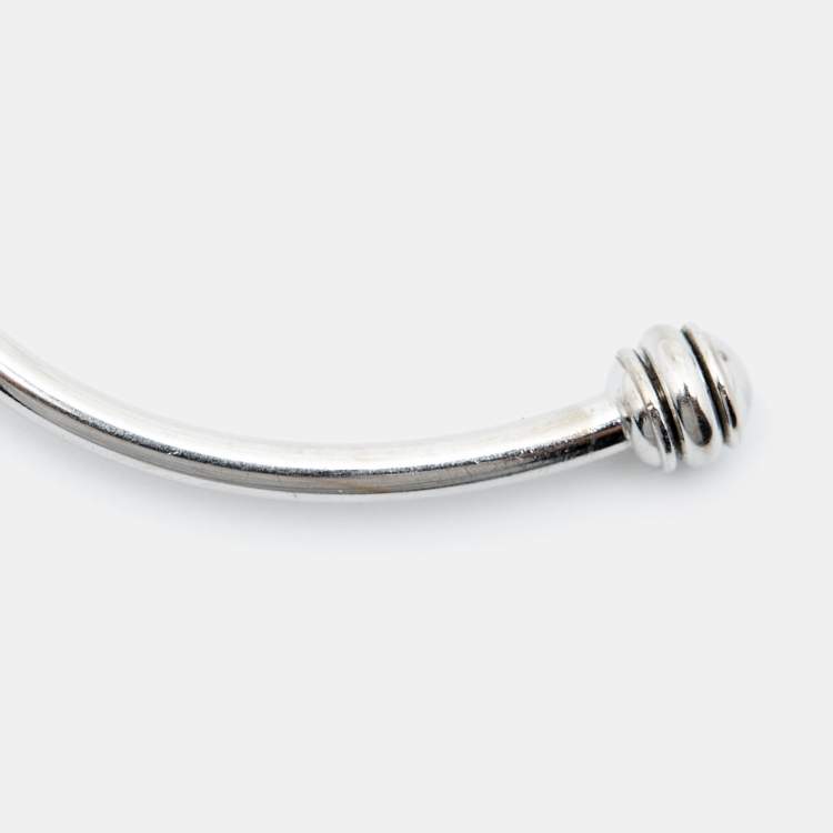 Pre Owned Piaget Possession 18k White Gold Cuff Bracelet 16