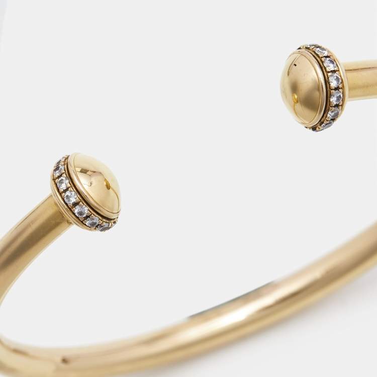 Pre Owned Piaget Possession Diamond 18k Yellow Gold Bracelet 15