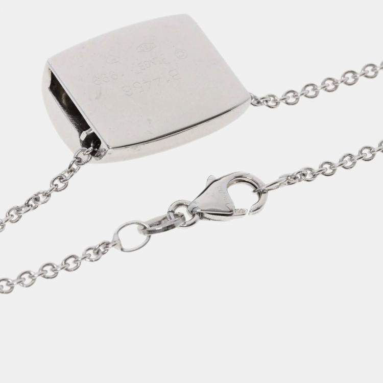 Pre Owned Piaget 18k White Gold Possession Diamond Necklace