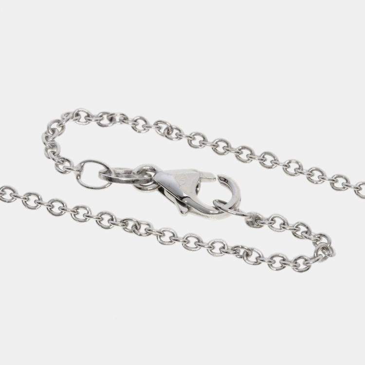Pre Owned Piaget 18k White Gold Possession Diamond Necklace