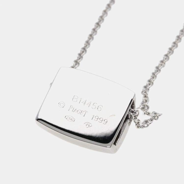 Pre Owned Piaget 18k White Gold Possession Diamond Necklace