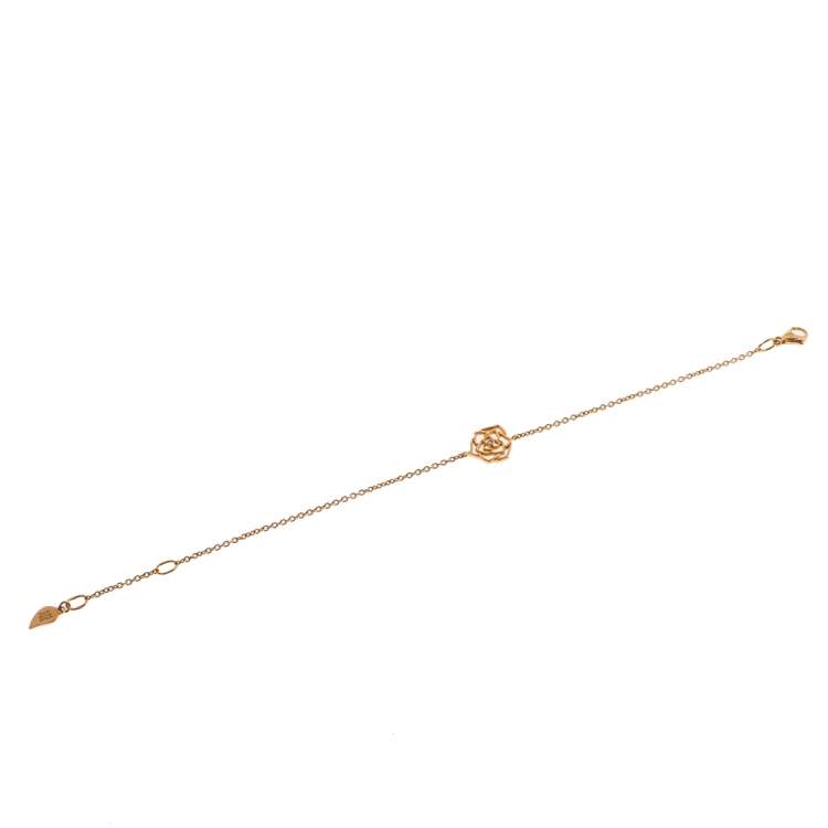 Pre Owned Piaget Rose Diamond 18K Rose Gold Bracelet