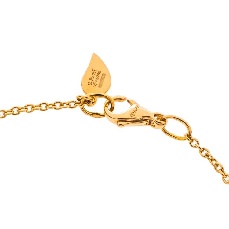 Pre Owned Piaget Rose Diamond 18K Rose Gold Bracelet