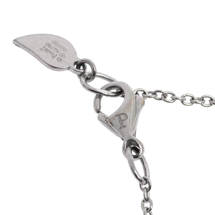 Pre Owned Piaget Rose Diamond 18K White Gold Bracelet