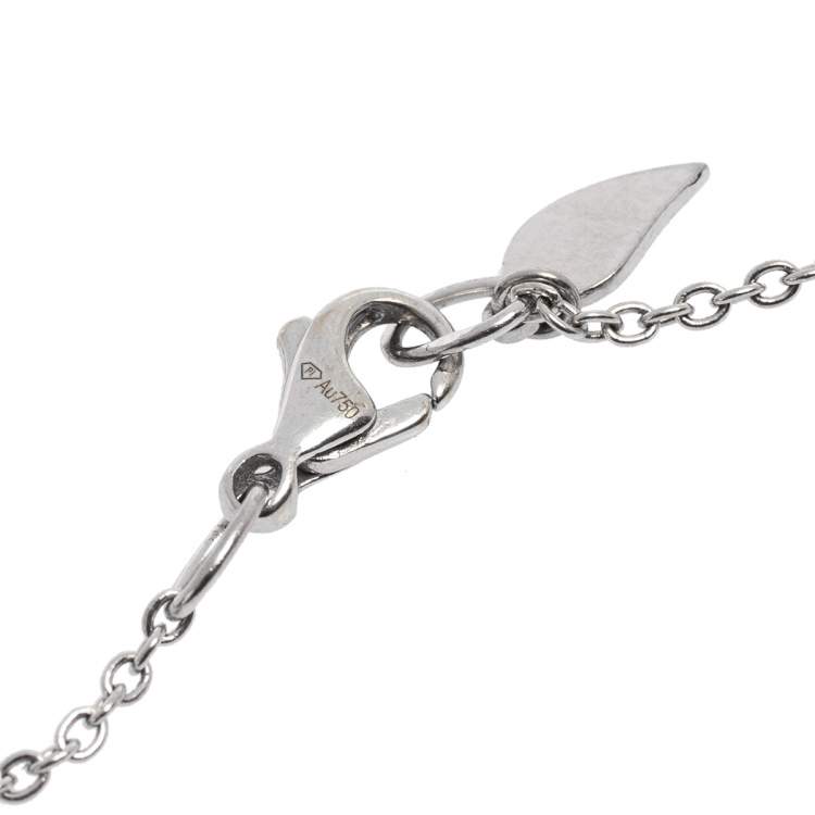 Pre Owned Piaget Rose Diamond 18K White Gold Bracelet