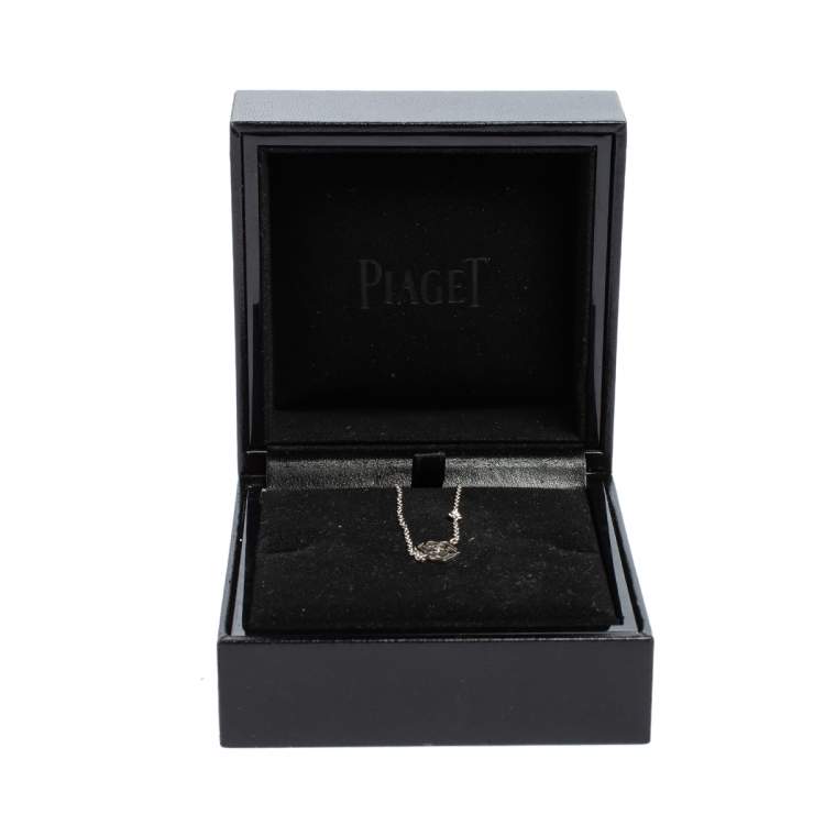 Pre Owned Piaget Rose Diamond 18K White Gold Bracelet