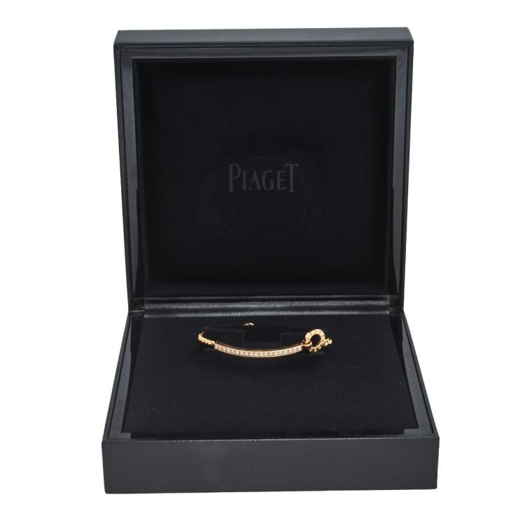 Pre Owned Piaget Possession Diamond 18K Rose Gold Bracelet