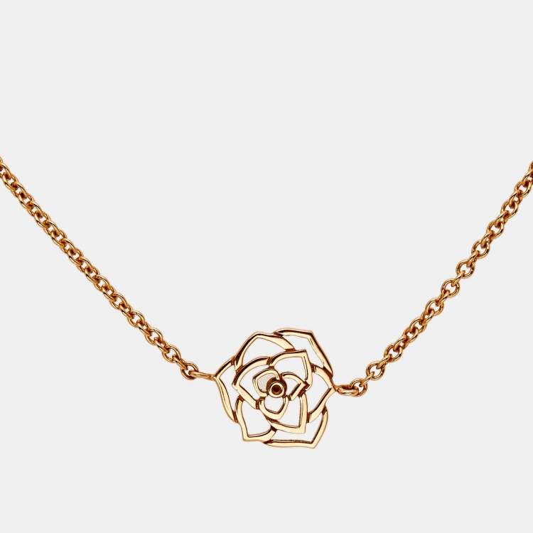Pre Owned Piaget Rose Diamond 18k Rose Gold Bracelet