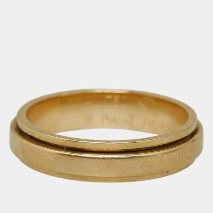 Piaget 18K Yellow Gold Possession Band Ring EU 57 Piaget TLC