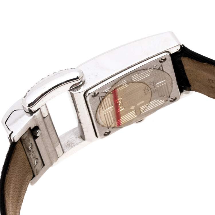 Pre Owned Piaget Mother of Pearl 18K White Gold Diamond Miss Protocole 5225 Women's Wristwatch 17MM