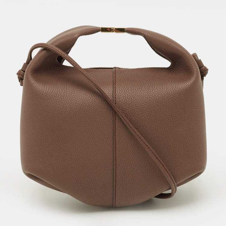 Pre Owned Polène Béri Brown Leather Crossbody Bag
