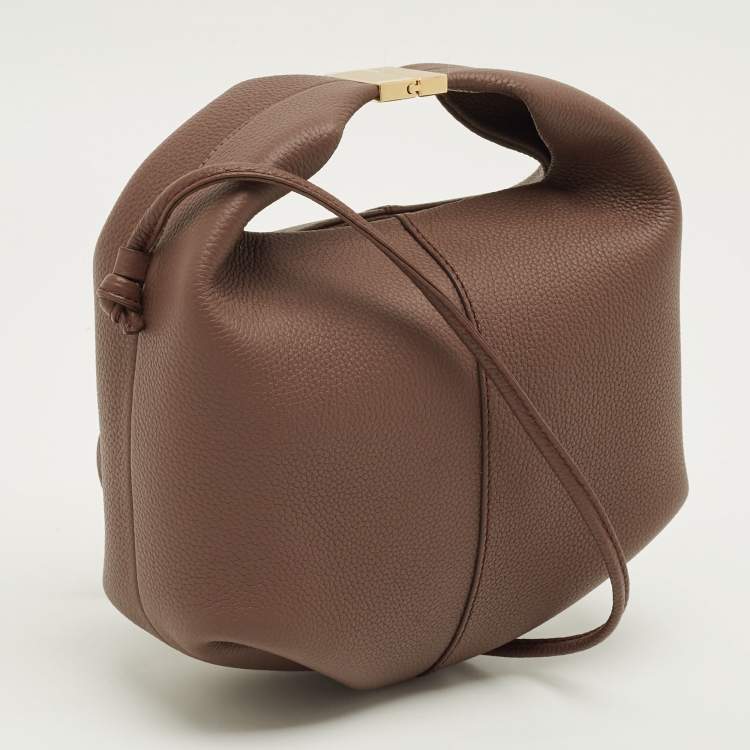 Pre Owned Polène Béri Brown Leather Crossbody Bag