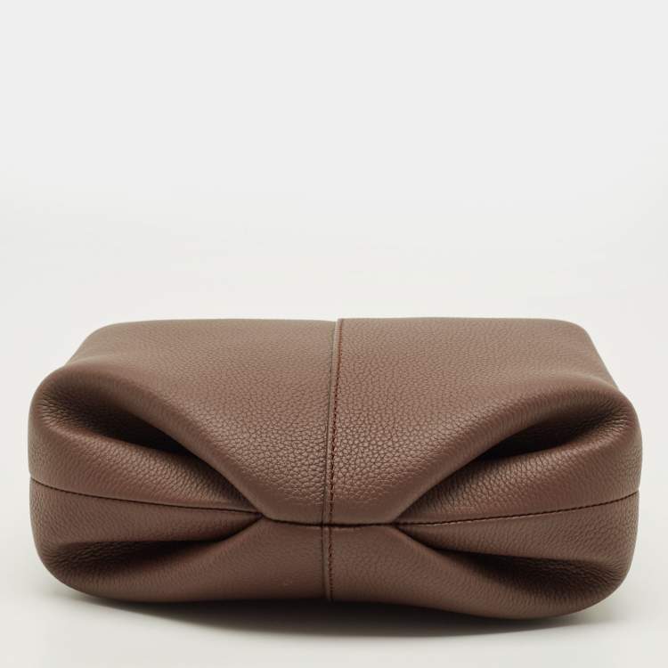 Pre Owned Polène Béri Brown Leather Crossbody Bag