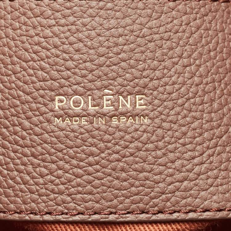 Pre Owned Polène Béri Brown Leather Crossbody Bag