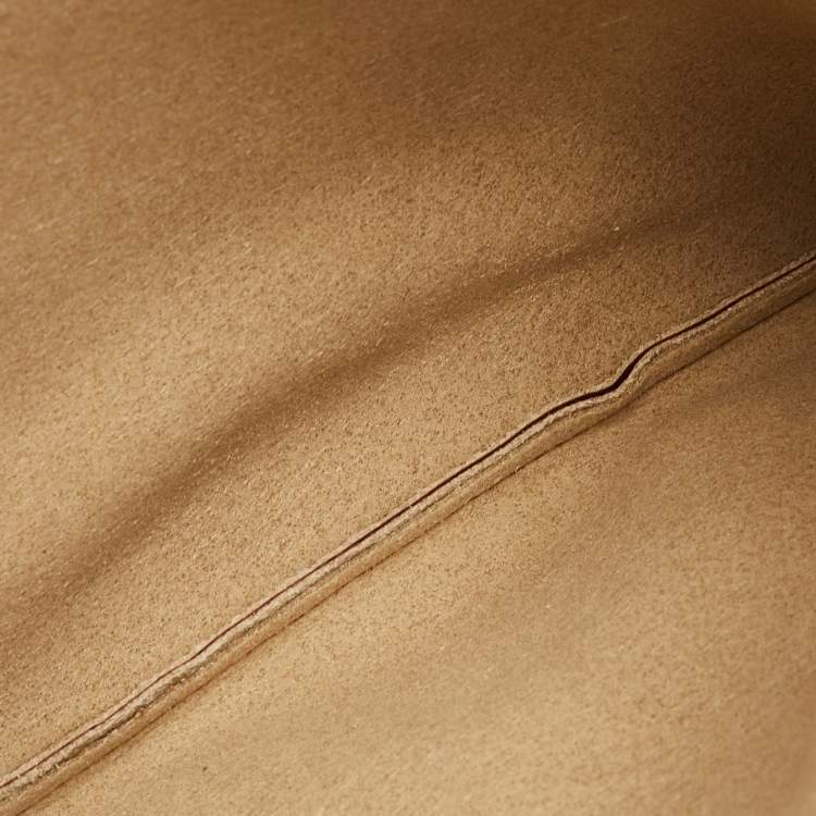 Pre Owned Polène Cyme Mini Tan Leather Tote