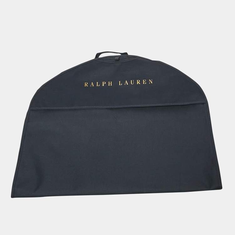 Pre Owned Ralph Lauren Purple Label Black Wool Trousers S