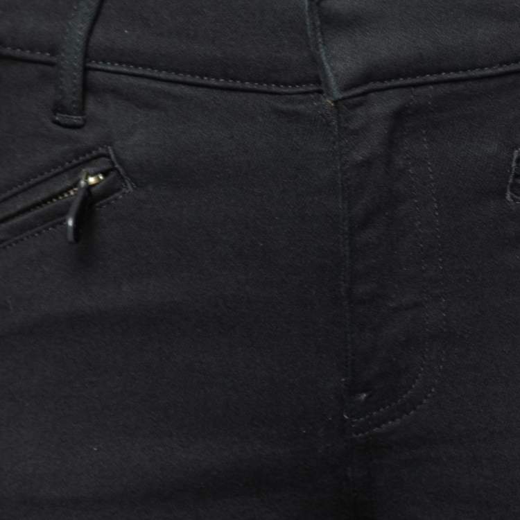 Pre Owned Polo Ralph Lauren Black Denim Jeans M Waist 28"