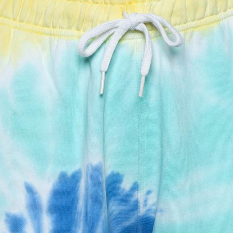Pre Owned Polo Ralph Lauren Multicolor Tie-Dye Printed Cotton Joggers S
