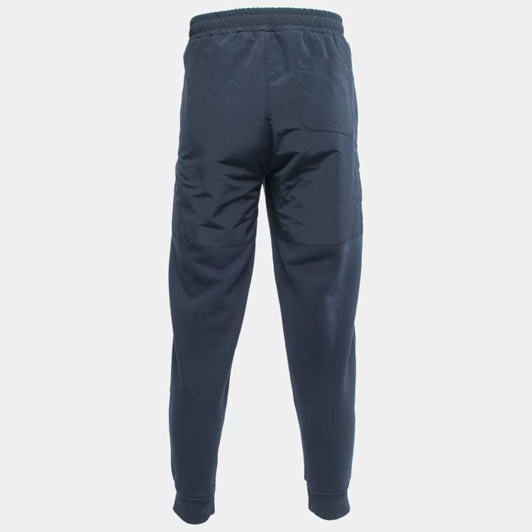 Pre Owned Polo Ralph Lauren Navy Blue Cotton Blend Aviatr Joggers XL