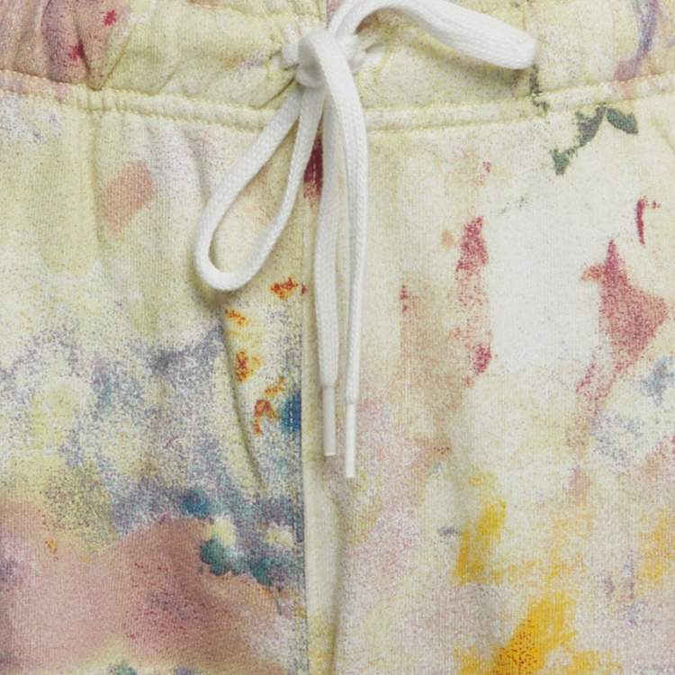 Pre Owned Polo Ralph Lauren Multicolor Tie-dye Cotton Drawstring Joggers XS