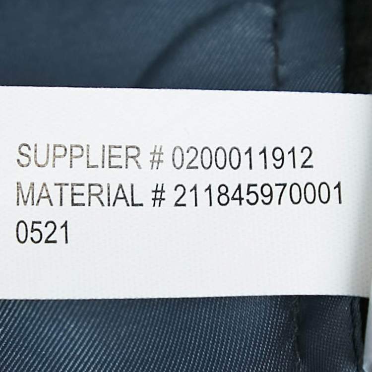 Pre Owned Polo Ralph Lauren Grey Wool Blend Jersey Breeches Pants M