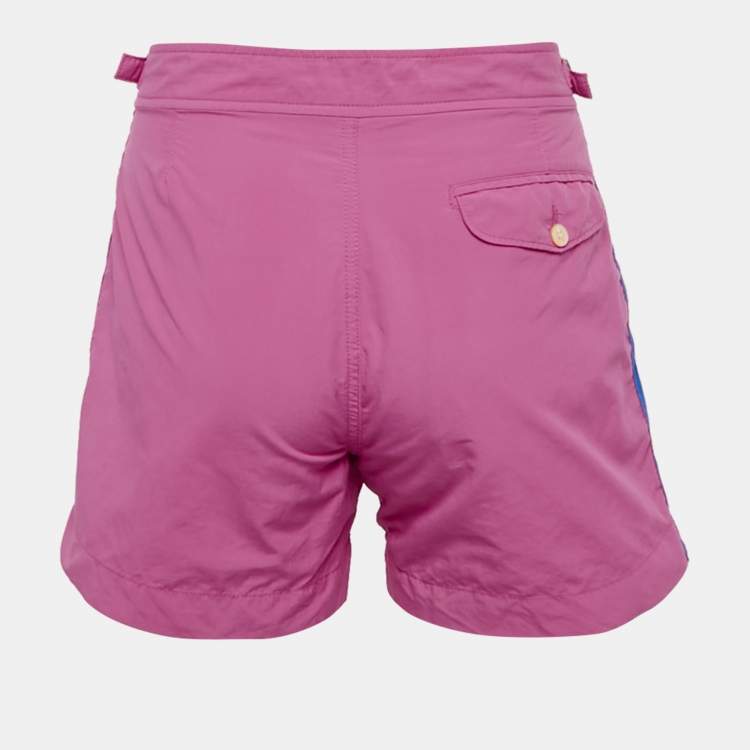 Pre Owned Polo Ralph Lauren Pink Cotton Shorts M